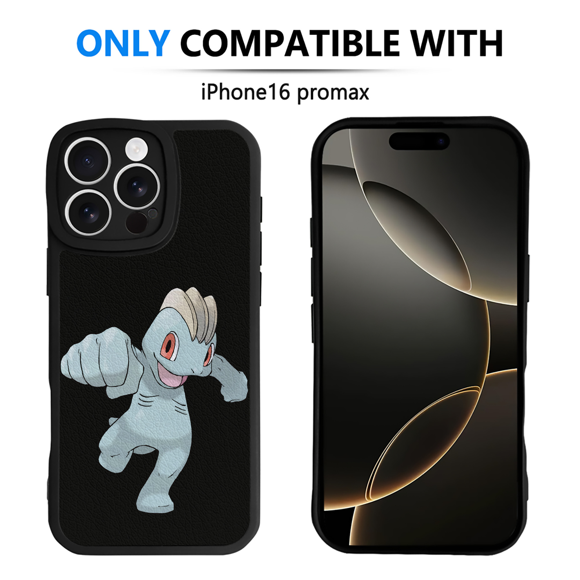 （画像用） ポケットモンスター Pokémon 【iPhone 16シリーズ対応】シリコンスマホケース（レザー調） 材質：シリコン